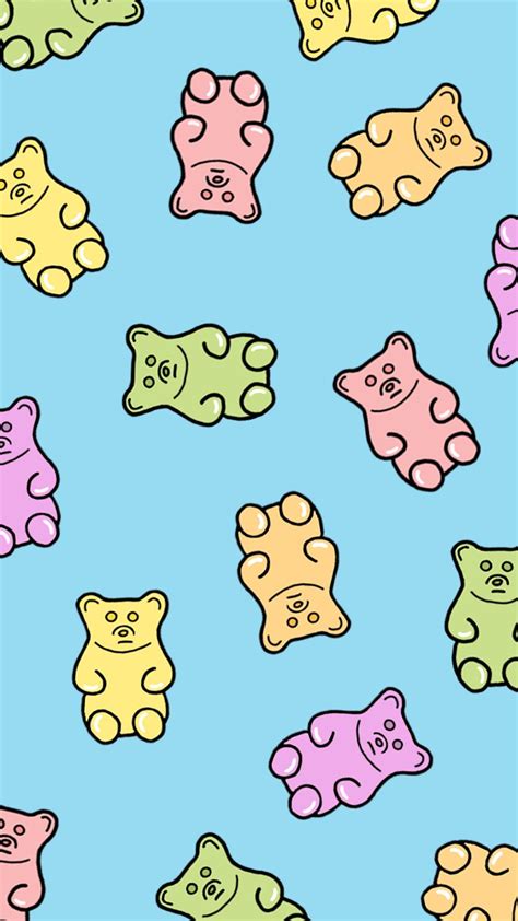 Blue Gummy Bears Wallpapers Wallpaper Cave