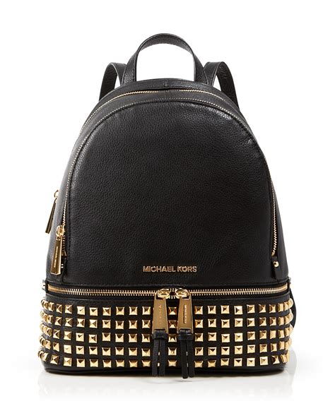 Michael Michael Kors Small Rhea Zip Studded Backpack Bloomingdales