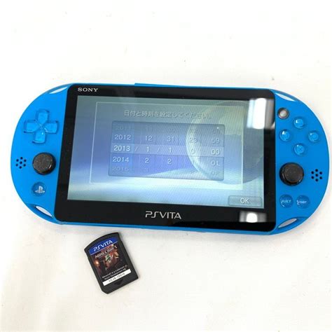 【やや傷や汚れあり】【baaw0060】sony ソニー Ps Vita Pch 2000 Minecraft付き 初期化済みの落札情報詳細