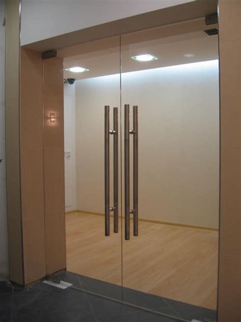 Hinged Glass Double Interior Doors