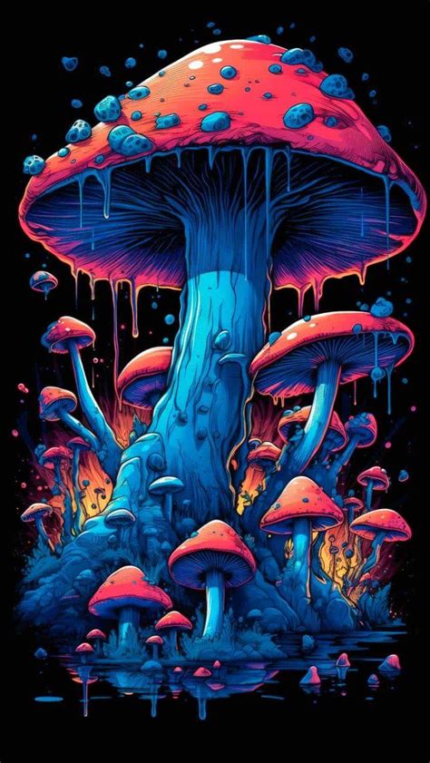 🔥 Free Download Mushroom Art Iphone Wallpaper 4k Iphone Wallpapers