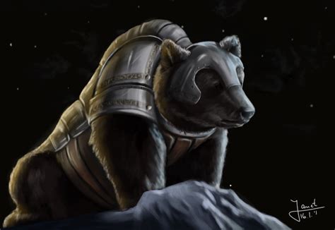 Armored Bear By Jafrie Art On Newgrounds