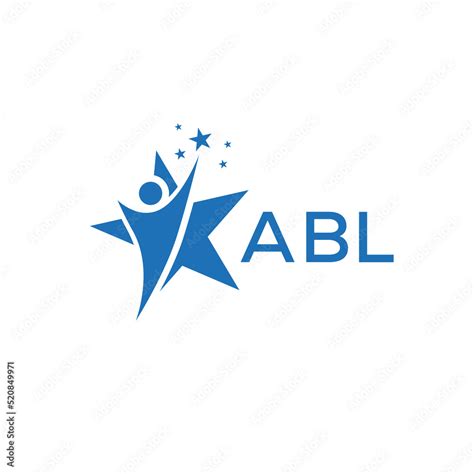 ABL Letter logo white background .ABL Business finance logo design ...