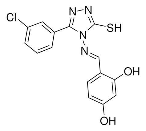 4 3 3 CL PH 5 MERCAPTO 4H 1 2 4 TRIAZOL 4 YL IMINO METHYL 1 3