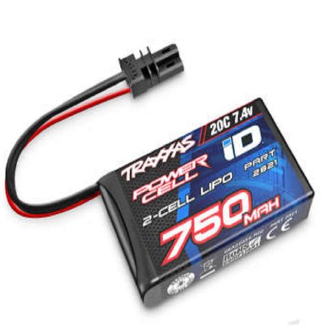 Traxxas Trx Trx M Mah S V C Lipo Id Battery Inside Line