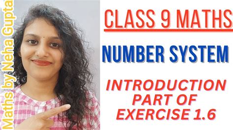 Class 9 Chapter 1 Number System Laws Of Exponents Of Real Numbers Introduction Part Of Ex