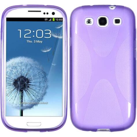 Tui En Silicone Pour Samsung Galaxy S Mauve X Film Protecteur