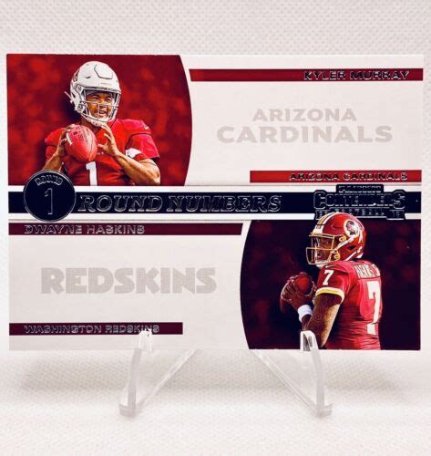 KYLER MURRAY DWAYNE HASKINS 2019 PANINI CONTENDERS ROUND 1 NUMBERS