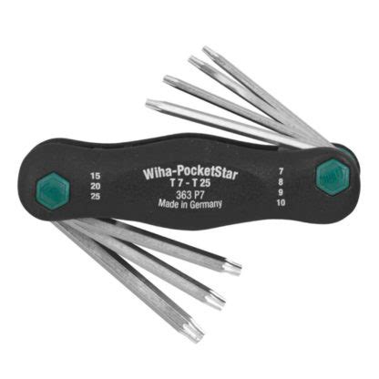 Wiha Torx PocketStar Fold Out Set 7 Blade Set The Wholesale House