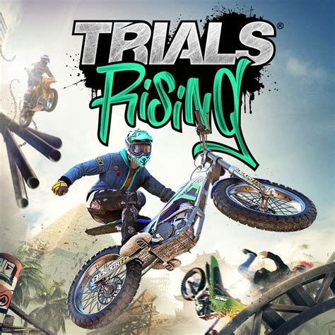 Trials Rising (2019) Nintendo Switch box cover art - MobyGames