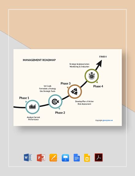 Microsoft Word Roadmap Template