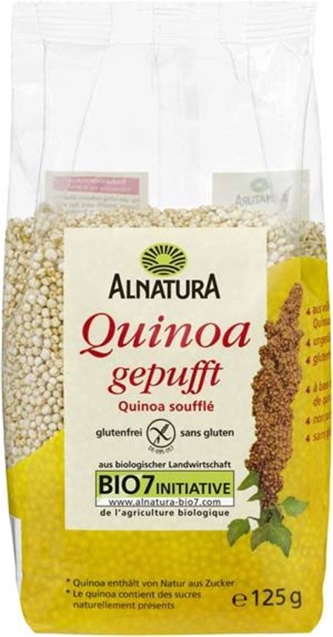 Alnatura Bio Quinoa Puffasztott 125 G Piccantino Online Shop