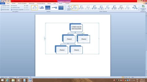 Esquema En Word Fotos Gu A