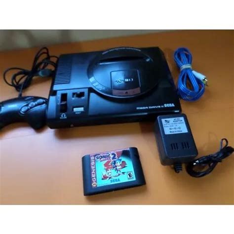 Mega Drive 2 Tectoy Sonic 2 Em Brasil Clasf Jogos