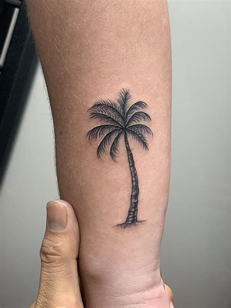 Palm Tree Tattoo Palm Tattoos Palm Tree Tattoo Small Tattoos