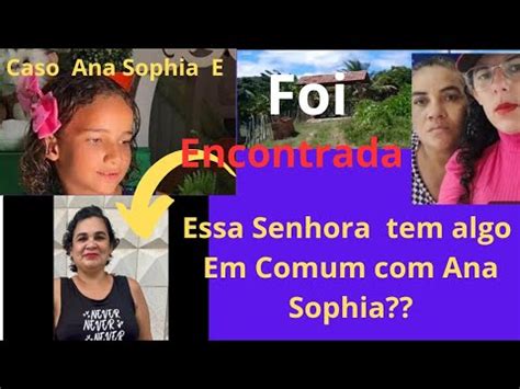 Caso Ana Sophia Algo Muito Importante Entre Elas Cidadealertarecord