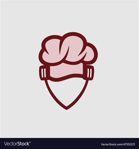 Chef hat logo hat logo Royalty Free Vector Image