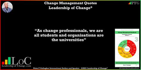 Peter F Gallagher On Twitter Change Management Quote Of The Day