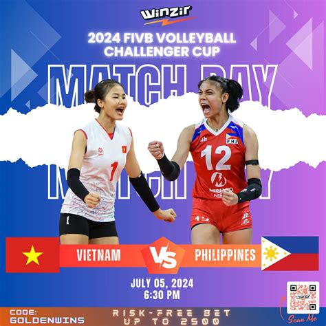 2024 FIVB Challenger Cup — Women’s Match: Philippines vs. Vietnam ...