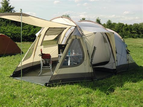 Exclusive 4-person camping tent Dakota Z5 Deluxe | Family Tent / Family ...