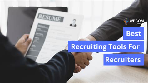 Best Recruiting Tools For Recruiters Wbcom Designs