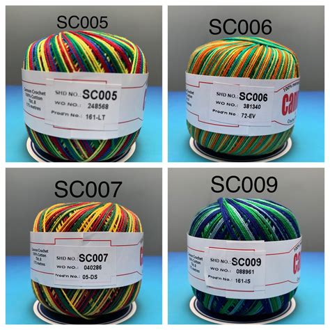 cannon  mercerized cotton crochet thread shopee philippines