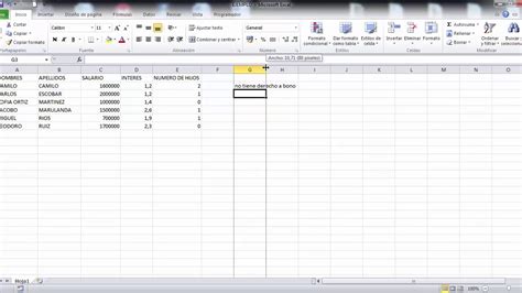 Condicional Si Con Y Simple Y Múltiple En Excel Youtube