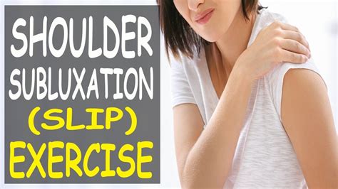 Shoulder Subluxation Exercises | Shoulder Slip Exercise | HEALTH MADE EASY