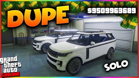 SOLO GTA 5 ONLINE CAR DUPLICATION GLITCH Gta 5 Money Glitch Gta