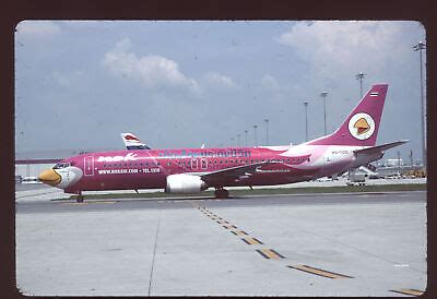 Orig 35mm Airline Slide Nok Air 737 400 HS TDD 3123 EBay