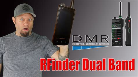 RFinder B1 Android Dual Band DMR Radio First Look YouTube