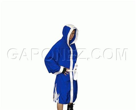 Купить Топ Тэн Боксерский Халат Цвет Синий Top Ten Boxing Robes Flame ...