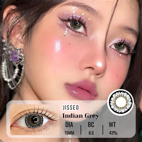 Jual Jual Softlens Indian Sisse Lens Gray Brown Normal S D