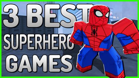 Top Best Roblox Superhero Games To Play In Youtube