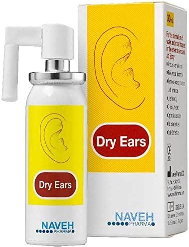 Naveh Pharma Dry Ears Swimmers Ear Drops Spray Ear Drying Drops For