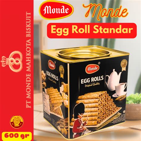 Jual MONDE SERENA EGG ROLLS ORIGINAL 600 GRAM PROMO TERBATAS