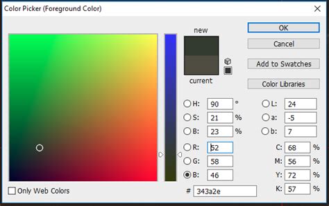 Color Picker Tool Photoshop