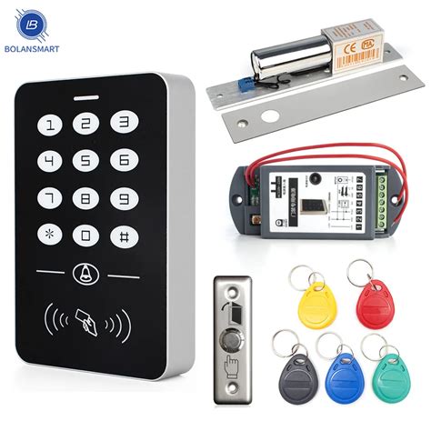 Free Shipping Rfid Access Control System Door Set Eletric Magnetic Lock