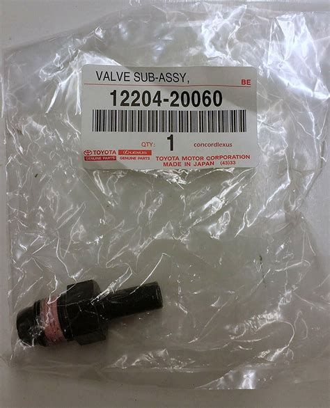 OEM TOYOTA PCV VALVE 12204 20060 EBay