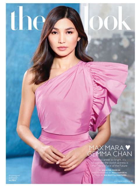 Gemma Chan Covers Instyle Magazine May 2020 Issue Fashion And Lifestyle