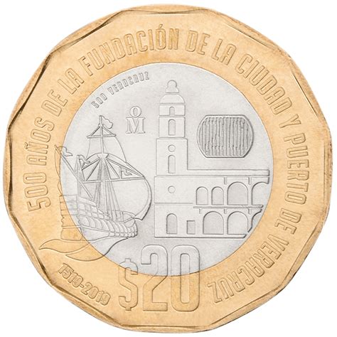 Mexico - New 20 pesos coin. - MRI Guide : MRI Guide | The MRI Bankers ...