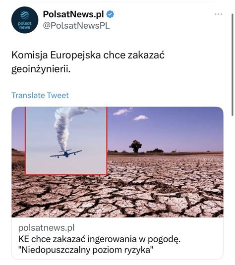 coolfonpl on Twitter Foliarze Przecie geoinżynieria to