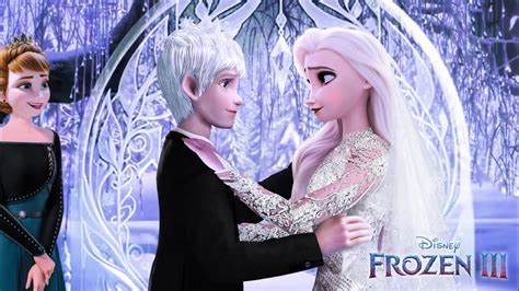 Frozen Elsa Getting Married To Jack Frost Edit Youtube