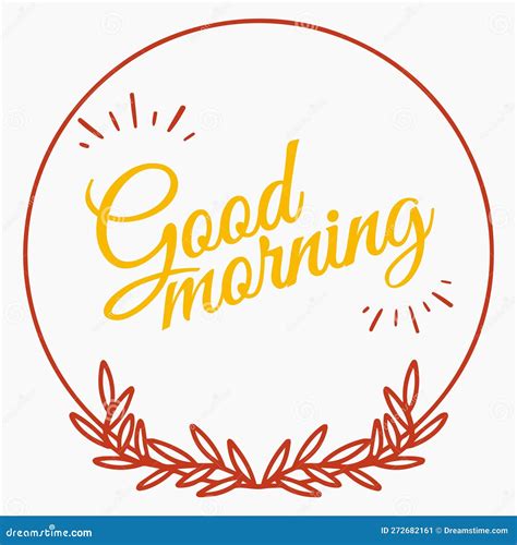 Colorful Good Morning Poster. Good Morning Poster Design Stock Vector ...