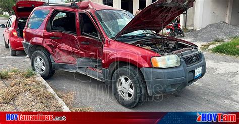 Hoy Tamaulipas Tamaulipas Fuerte Choque En Avenida De Ciudad Victoria