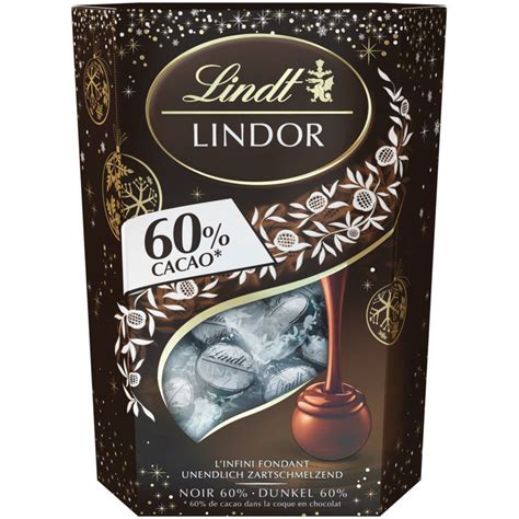 Compra Lindt Palline Lindor 60 Cacao X Mas 362g A Un Prezzo