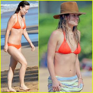 Olivia Wilde Shows Off Her Bikini Bod While On Vacation Bikini Jason Sudeikis Olivia Wilde