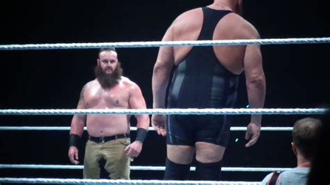 Wwe 2016 Strasbourg Match Braun Strowman Vs Big Show Youtube