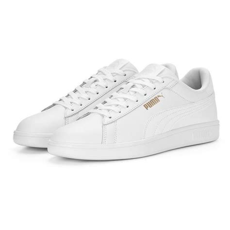 Puma Smash L Puma White Puma White Puma Gold Unisportstore No