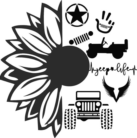 Free Love Jeep Svg 93 SVG PNG EPS DXF File